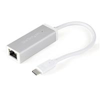 StarTech.com USB-C naar gigabit netwerkadapter - zilver - thumbnail