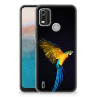 Nokia C21 Plus | TPU Hoesje | Papegaai - thumbnail