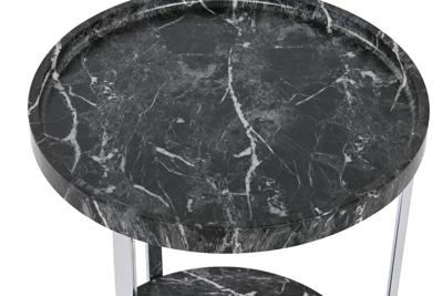 Bijzettafel DKD Home Decor Zwart Hout MDF 40 x 40 x 53 cm Bijzettafel DKD Home Decor Zwart Hout MDF 40 x 40 x 53 cm