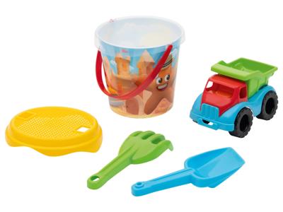 lupilu Strandspeelgoed in emmer (Zandspeelgoed set vrachtwagen)