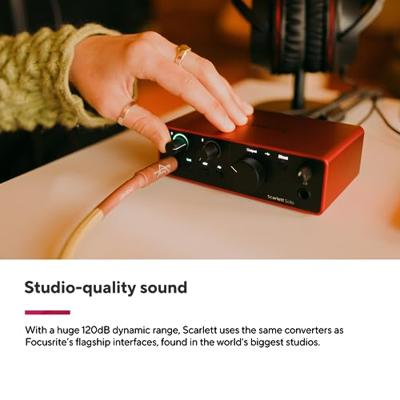 Focusrite Scarlett Solo Studio Pack MK4