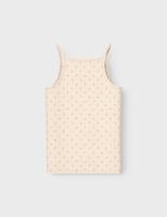 Name it 4-pak meisjes hemdjes - Buttercream - Multipack katoenen onderhemden kinderen - 164 - Top - Singlet - 164 - thumbnail