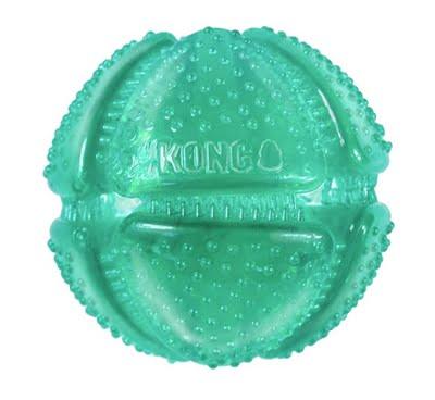 KONG SQUEEZZ DENTAL BAL MINTGROEN 7,5X7,5X7,5 CM