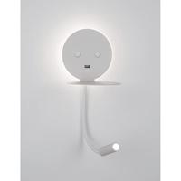 Lyora BedlampjeEclip wit met usb - 9173281 - thumbnail