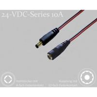 BKL Electronic DC-connector Holle DC-stekker - DC-koppeling 5.5 mm 2.1 mm 5.5 mm 2.1 mm 2 m 1 stuk(s) Single - thumbnail