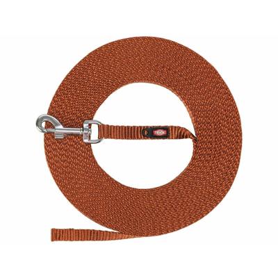 TRIXIE HONDENRIEM SLEEPLIJN EXTRA LICHT ROEST XS/S 15 MTR X 1 CM