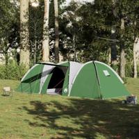 VidaXL Koepeltent 8-persoons waterdicht groen - thumbnail