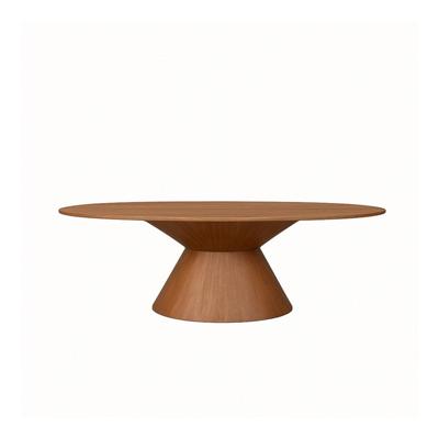 LABEL51 Eetkamertafel Jagger - Nature Smooth - Mangohout - 200 cm - Ovaal LABEL51 Eetkamertafel Jagger - Nature Smooth - Mangohout - 200 cm - Ovaal