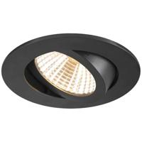 SLV 1007386 NEW TRIA 68 LED-inbouwlamp LED 8.3 W Zwart - thumbnail