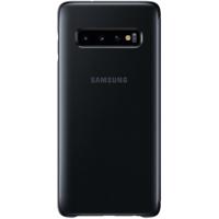 Clear View Cover EF-ZG973 - Flip cover voor mobiele telefoon - zwart - voor Galaxy S10, S10 (Unlocked), S10 Enterprise Edition - thumbnail