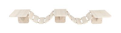 TRIXIE KLIM / KLAUTERLADDER WAND WIT 150X30 CM