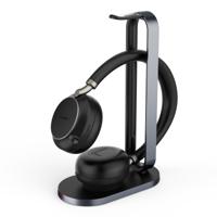 Yealink Headset BH 76 incl. laadstandaard UC Black USB-A Bluetooth-headset - thumbnail