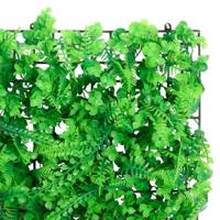 Hek met kunstvarenblad6 st 40x60 cm groen - thumbnail