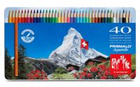 Kleurpotloden Caran d&apos;Ache Prismalo 40 stuks assorti - thumbnail
