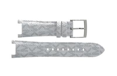 Horlogeband Michael Kors MK7226 Leder Wit 21mm