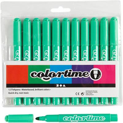 Creativ Company Lichtgroene jumbo stiften, 12st.