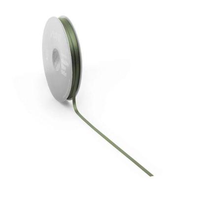 Satijnlint PREMIUM Double face 10mm x 25 meter moss