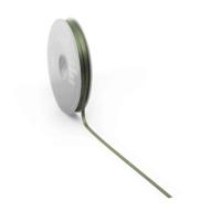 Satijnlint PREMIUM Double face 10mm x 25 meter moss - thumbnail