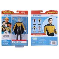 Noble Collection Star Trek: The Next Generation - Lieutenant Commander Data Bendyfig speelfiguur - thumbnail