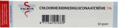 Fagron Chloorhexidinegluconaatcreme 1% 30 Gram Fagron Chloorhexidinegluconaatcreme 1% 30 Gram
