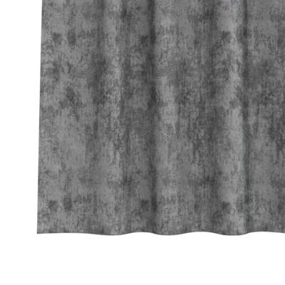 VidaXL Velvet gordijnen met gordijnen 2 pcs grijs 225 x 140 cm fluweel VidaXL Velvet gordijnen met gordijnen 2 pcs grijs 225 x 140 cm fluweel
