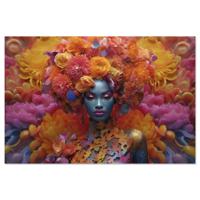 Schilderij Home ESPRIT Bedrukt 150 x 0,04 x 100 cm - thumbnail