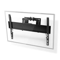 Draai- en Kantelbare TV-Muurbeugel | 37-80 " | Maximaal schermgewicht: 35 kg | Kantelbaar | Draaibaar | Minimale muurafstand: 55 mm | Maximale muurafstand: 330 mm | 6 Draaipunt(en) | Staal | Zwart - thumbnail