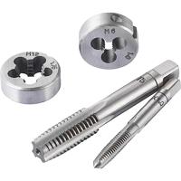 TOOLCRAFT TO-7015521 Schroefdraadsnijderset 32-delig Staal M3 x 0.50, M4 x 0.70, M5 x 0.80, M6 x 1, M8 x 1.25, M10 x 1.50, M12 x 1.75 - thumbnail