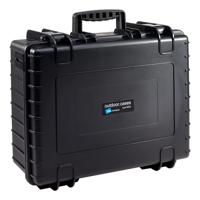 B & W International Outdoor-koffer outdoor.cases Typ 6000 32.6 l (b x h x d) 510 x 420 x 215 mm Zwart 6000/B/SI - thumbnail