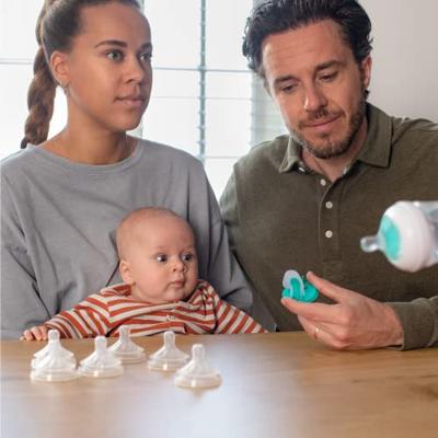 Flesje 260 ml ml Philips AVENT Natural Response AirFree doorzichtig - thumbnail
