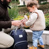 Rugzak Baby-accessoires Béaba Wellington Blauw Marineblauw - thumbnail