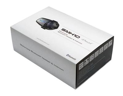 Sena SMH10 Bluetooth-communicatiesysteem voor motorfietsen, dubbelpak