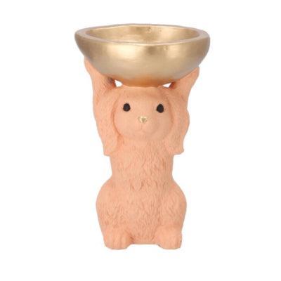 Daan Kromhout Schaal konijn oranje 23 cm | 6 stuks Daan Kromhout Schaal konijn oranje 23 cm | 6 stuks