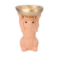 Daan Kromhout Schaal konijn oranje 23 cm | 6 stuks - thumbnail