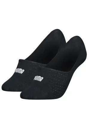 Puma Footies Dames Mesh 2-pack Zwart-35/38