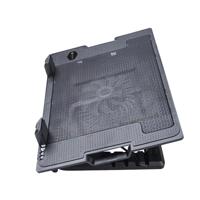 Techly ICOOL-CP12TY notebook cooling pad 43,9 cm (17.3") 1400 RPM Zwart - thumbnail