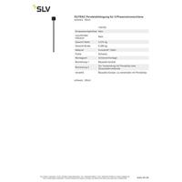 SLV Rail ophang armSuspension 3-Fase 60cm zwart - 145720 - thumbnail