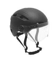 Falkx Helm vizier 61-63 cm matzwart maat xl - thumbnail