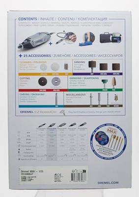 Dremel Serie 3000 (3000-1/25) + opbergkoffer met superieure Dremel accessoires - F0133000JP