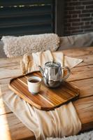 Bredemeijer Duet Eva Theepot 1.1L Glanzend/Zilver - thumbnail