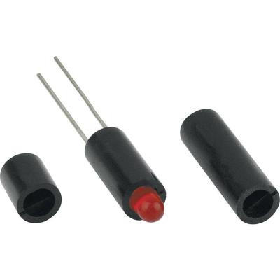 Mentor 2819.5152 LED-afstandhouder 1-voudig Zwart Geschikt voor LED 5 mm Mentor 2819.5152 LED-afstandhouder 1-voudig Zwart Geschikt voor LED 5 mm