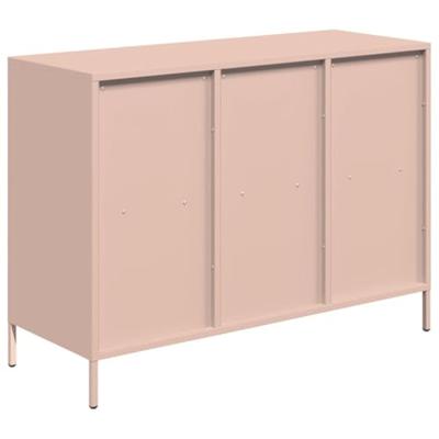 Dressoir 101,5x39x73,5 cm koudgewalst staal roze Dressoir 101,5x39x73,5 cm koudgewalst staal roze