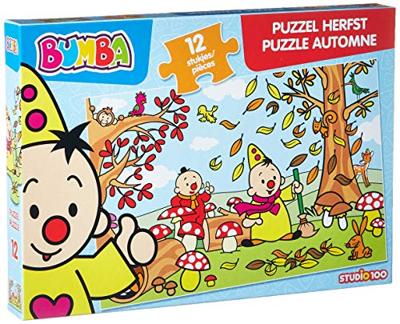 Studio 100 Bumba puzzel - herfst - 12 stukjes