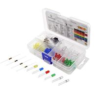 Quadrios LED-assortiment Rood, Groen, Geel, Blauw, Koud-wit, Warm-wit 5 mm 20 mA, 30 mA 2 V, 3 V - thumbnail