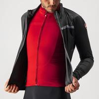 Castelli Squadra stretch fietsjack zwart heren S - thumbnail