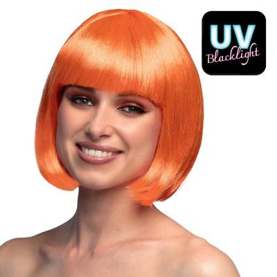 Pruik bobline new look oranje