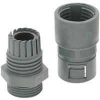 HELU 903462-50 Slangbevestiging Grijs M25 Recht 1 stuk(s) - thumbnail