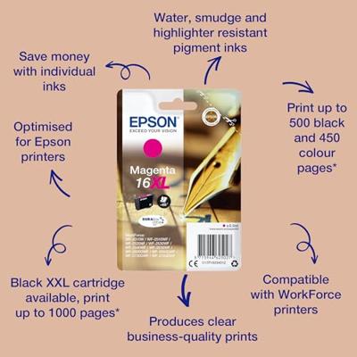 Epson 16XL magenta - thumbnail