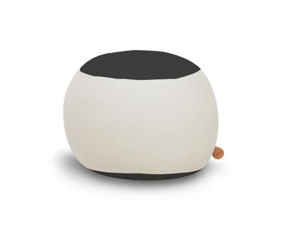 Terapy Stanley zitzak - Grijs + Zwart | 70cm x 70cm x 80cm