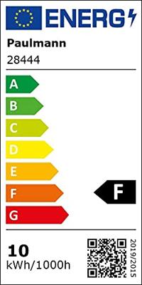 Paulmann 28444 LED-lamp Energielabel F (A - G) E27 9.5 W Warmwit (Ø x h) 80 mm x 114 mm 1 stuk(s) Paulmann 28444 LED-lamp Energielabel F (A - G) E27 9.5 W Warmwit (Ø x h) 80 mm x 114 mm 1 stuk(s)